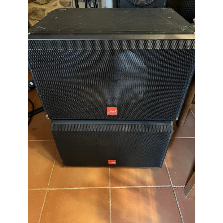 4 cajas de subgraves de 12” vacías