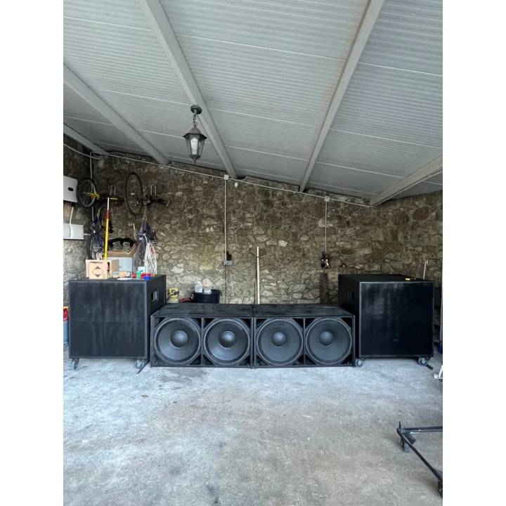 subgraves doble 21 pulgadas B&C